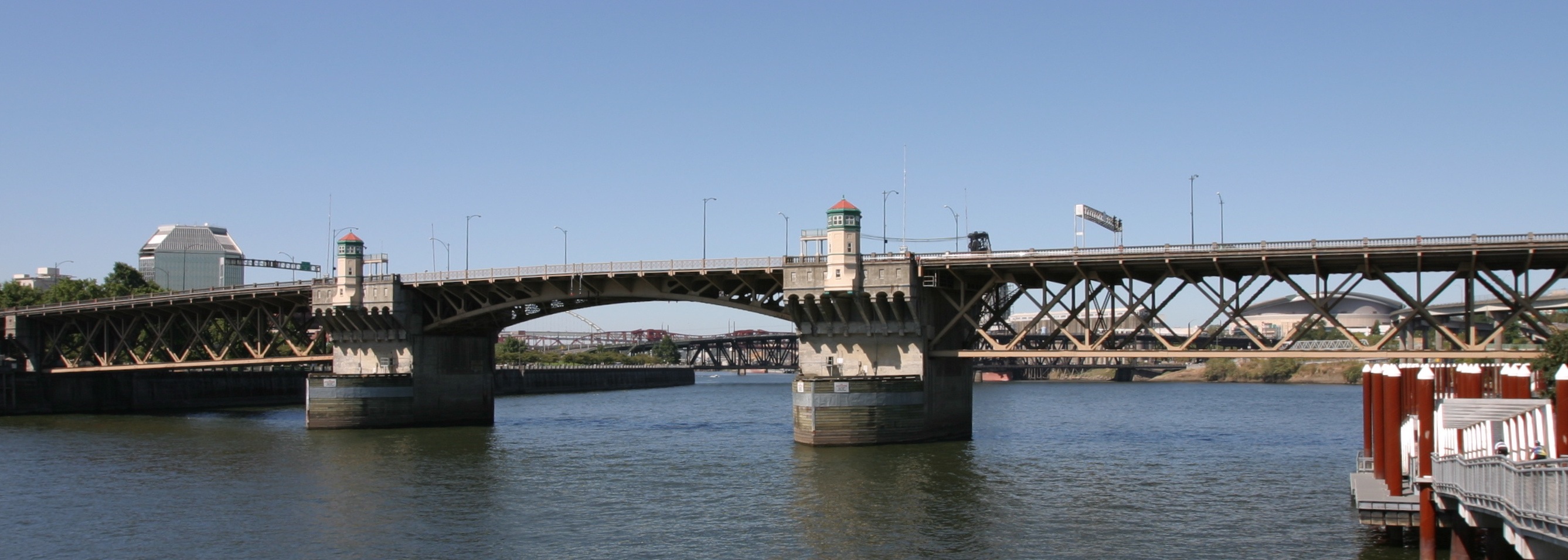 Burnside Bridge in Portland, Oregon, built in 1926. Burnside Bridge in Portland, Oregon, built in 1926.