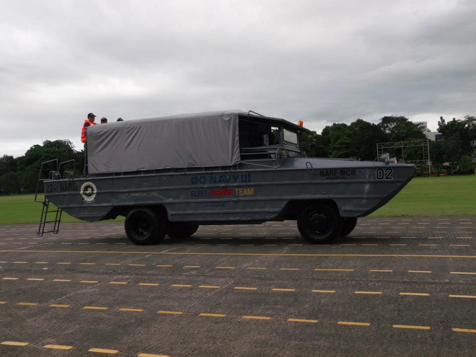 DUKW of the 202nd NRS during the 2012 AFP Reservist Day Parade at Camp Aguinaldo.