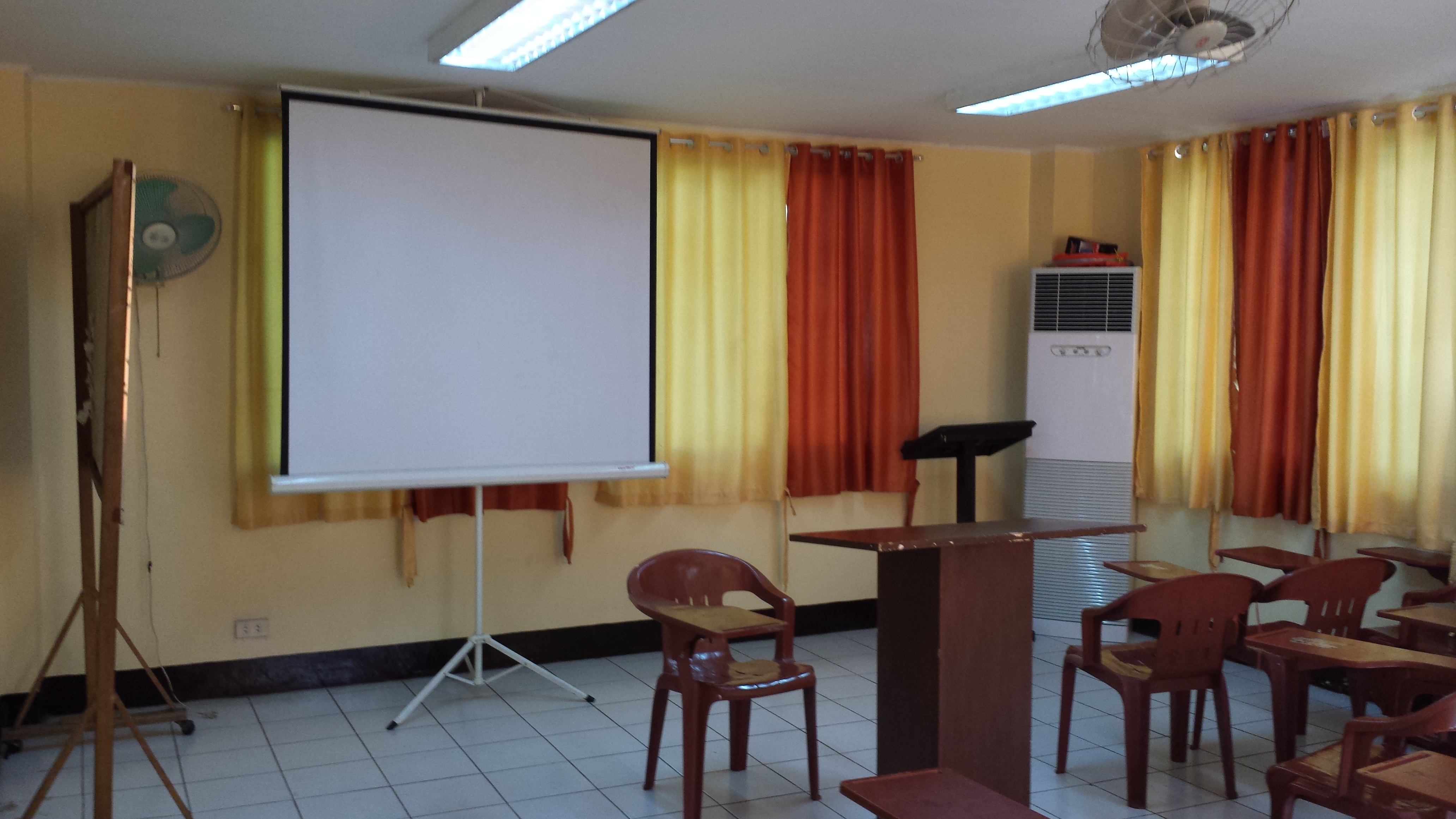 Conference room and incident command center of Bgy UP Village.