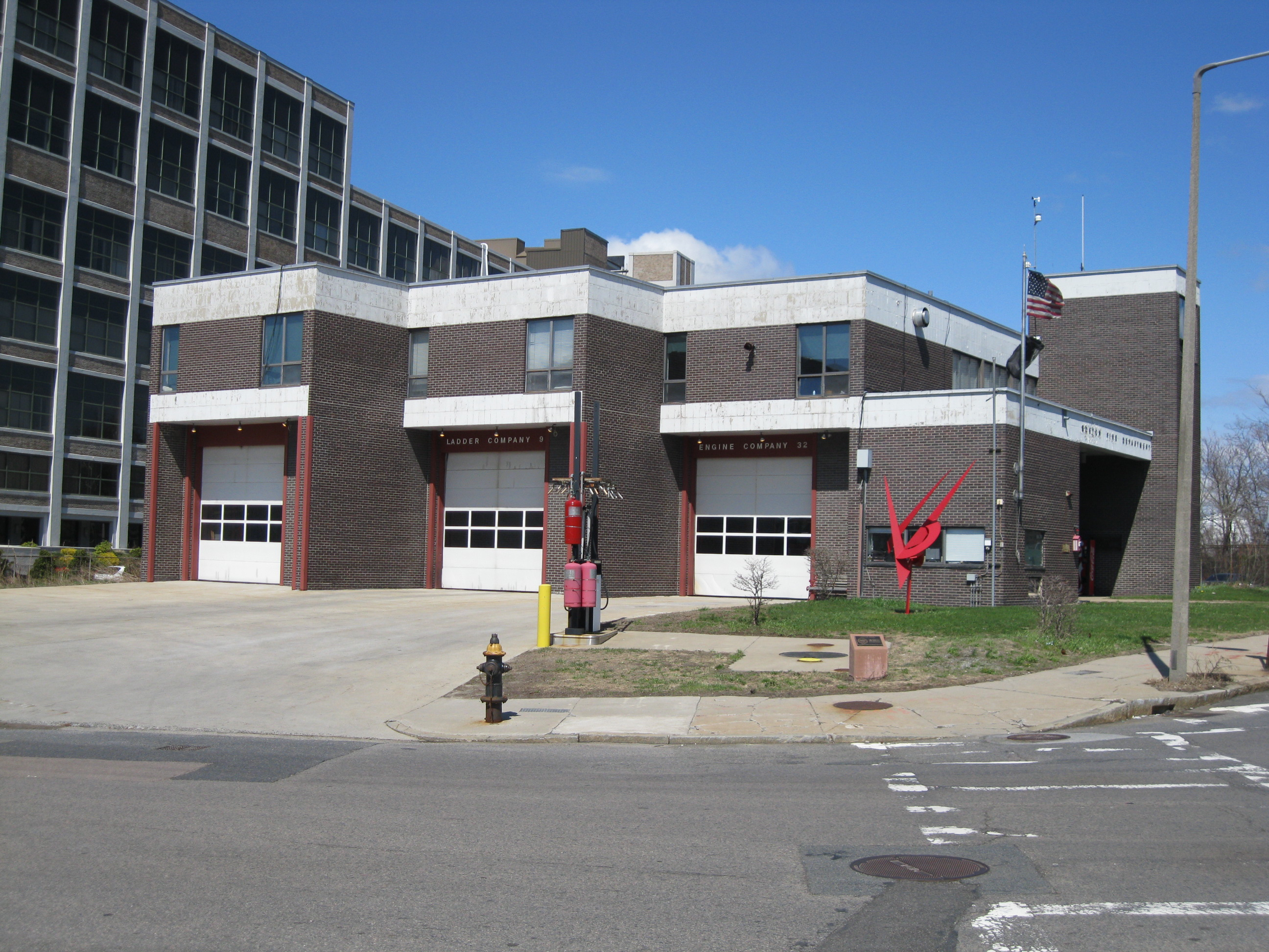 Quarters of Engine 32 and Ladder 9 in Charlestown.