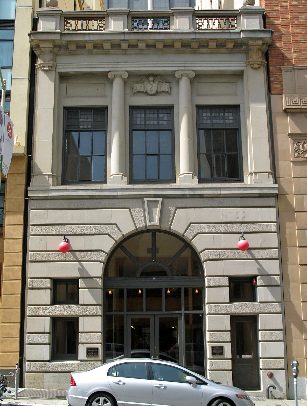 The former quarters of Engine 2 at 460 Bush St.
