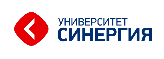 Logo of Synergy University(in Russian)