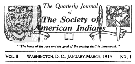 The Society of American Indians was the first national American Indian rights organization run by and for American Indians.