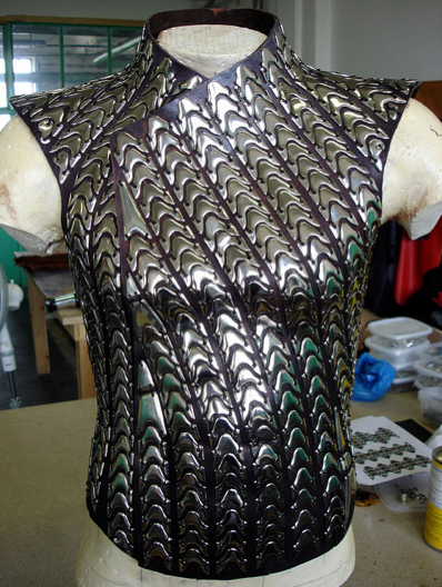 Eragon metal armor by Whitaker Malem