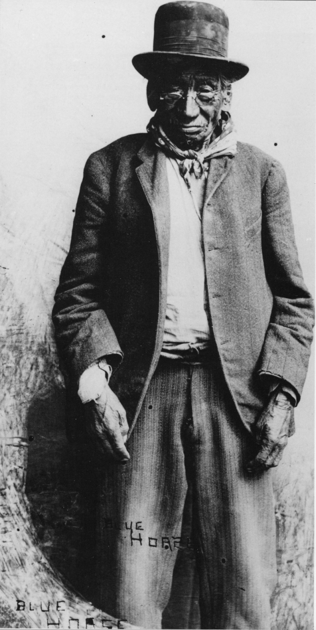 Blue Horse, Pine Ridge Agency, 1908