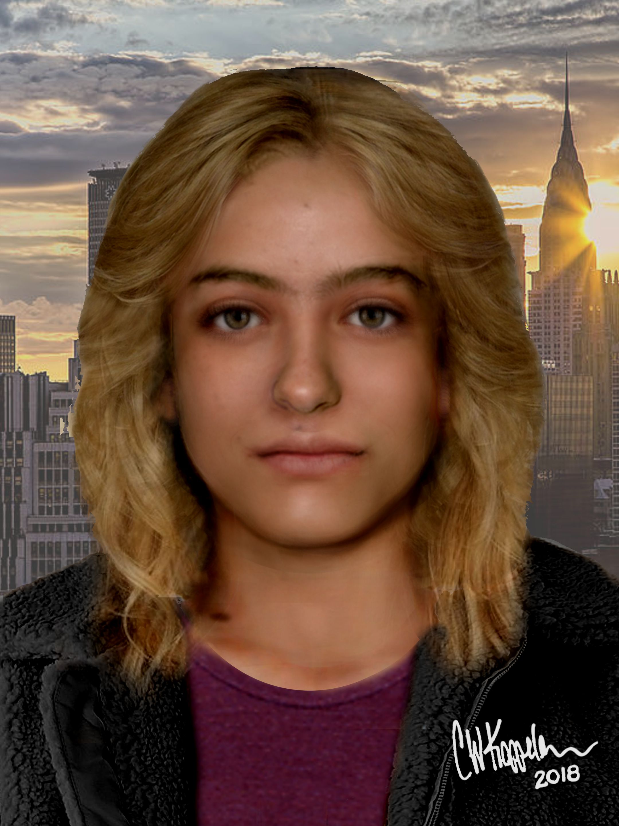Another reconstruction of the Westchester County Jane Doe