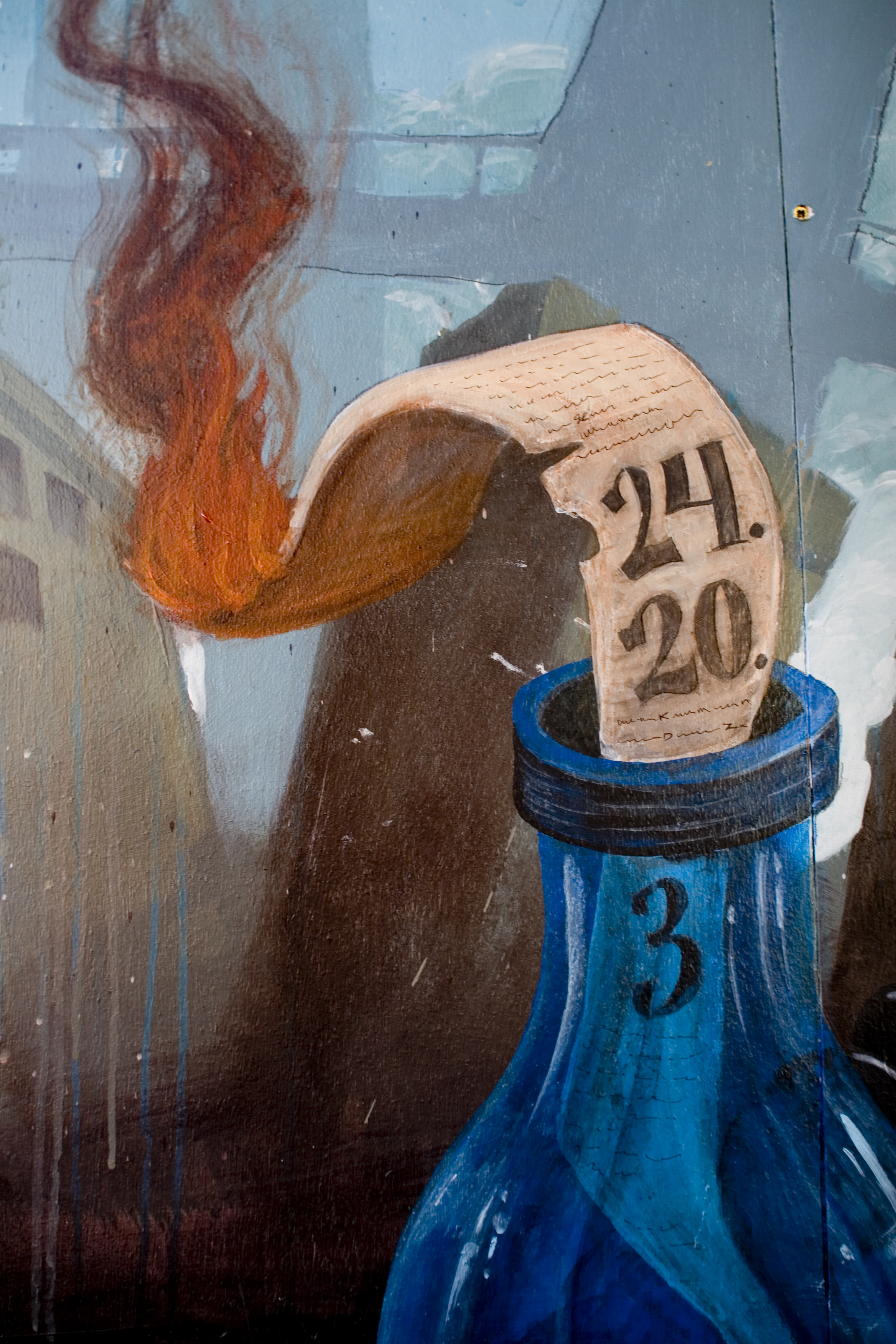 24.20.3 – A detail from the mural in London. 24.20.3 – A detail from the mural in London.