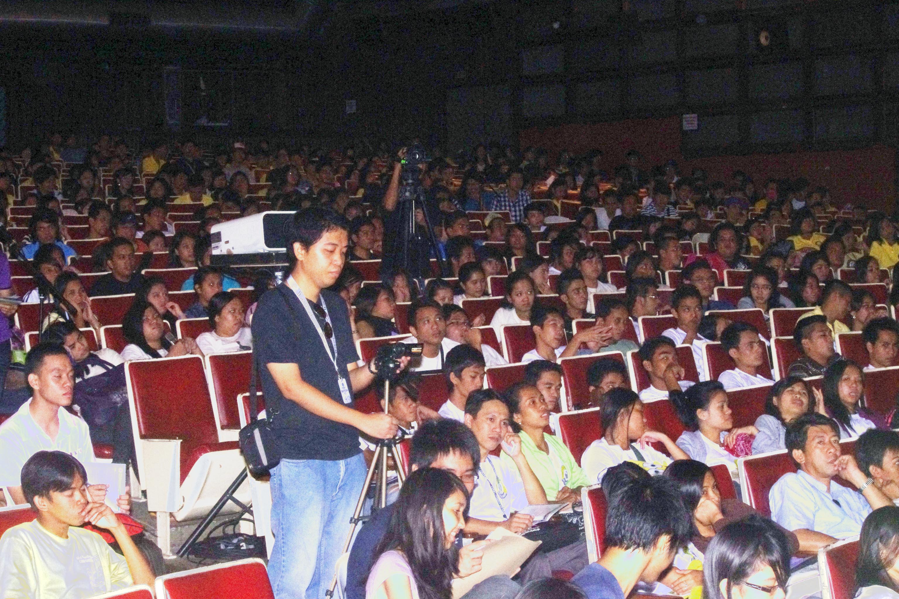 Participants of Y4iT 2010 at the UP Film Center
