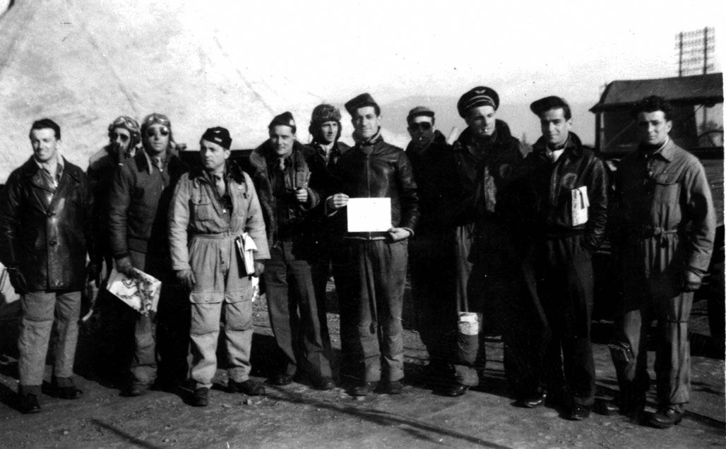 Crew before their last mission