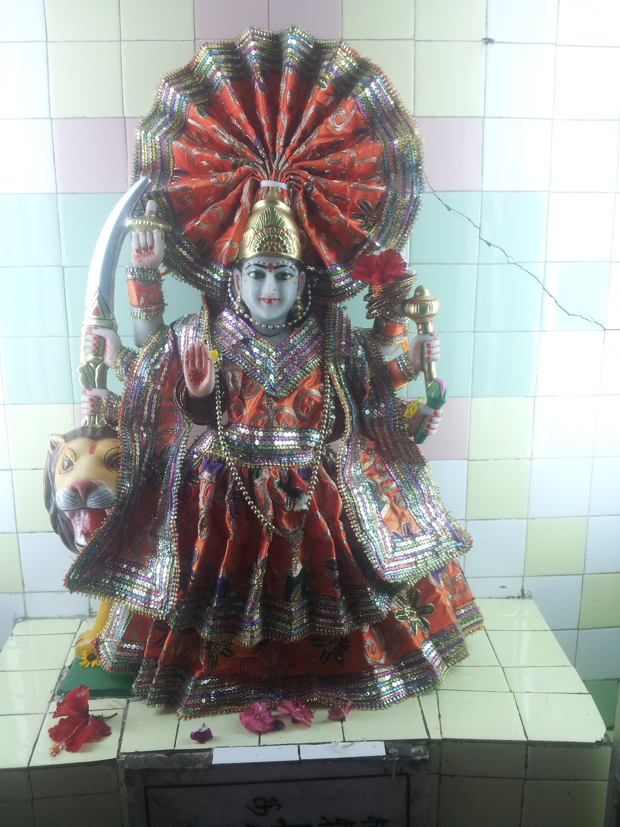 Mata Naina Devi at Mandir Thakur Shri Saty Narayan Ji.
