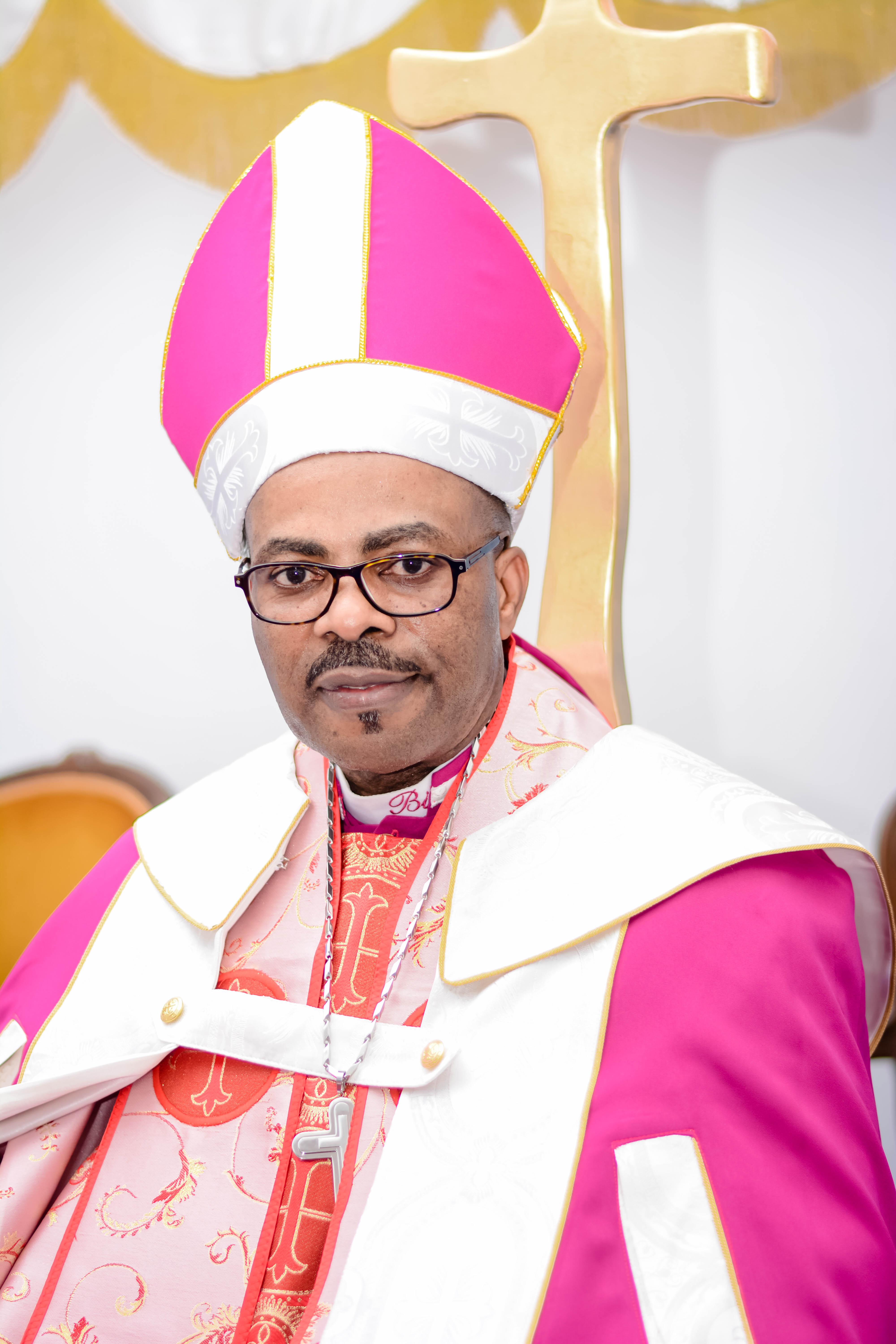 Bishop Joseph Iyobo during the Bishop Consecration ceremony