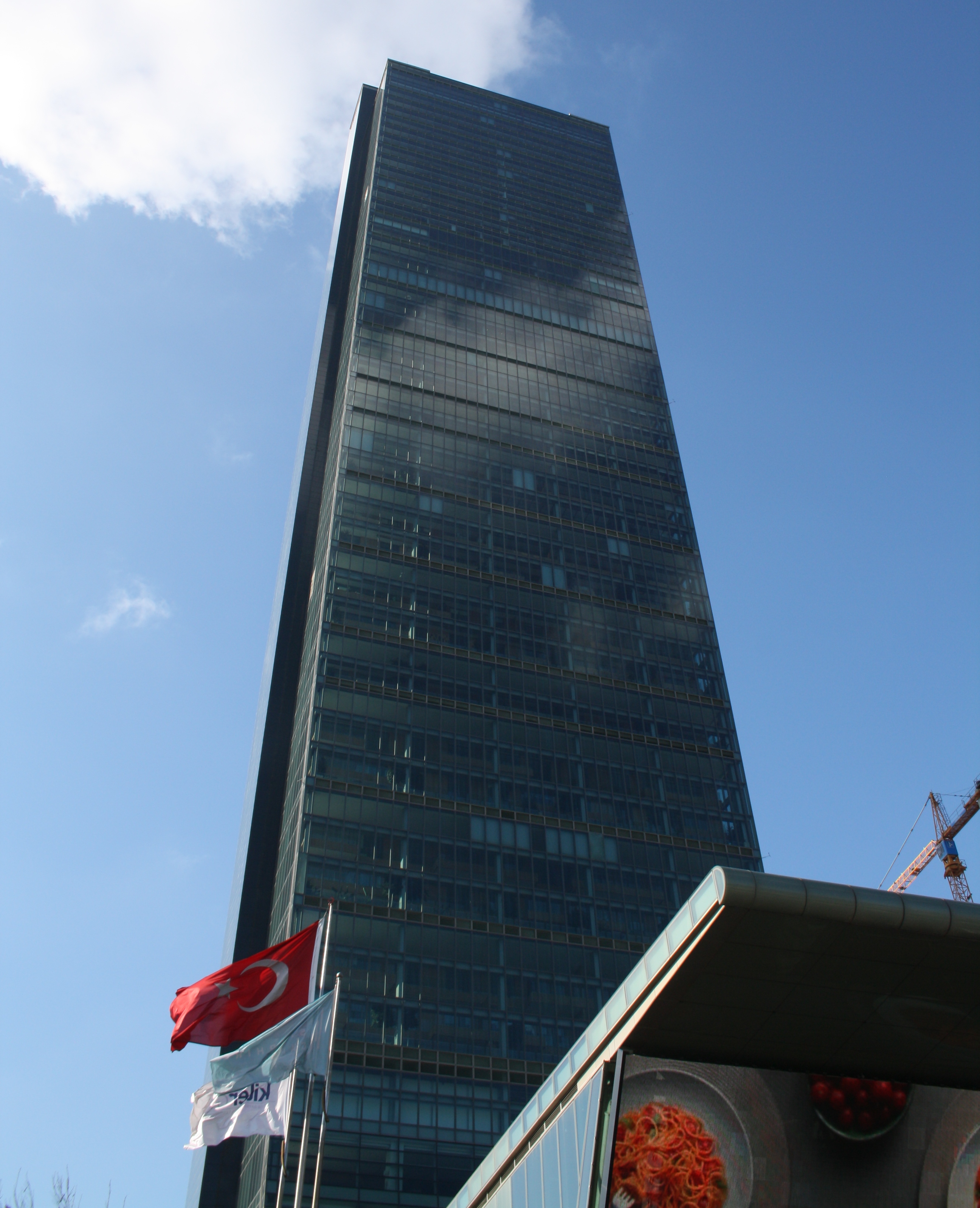 Sapphire Tower in Istanbul, is the tallest building in the Balkans