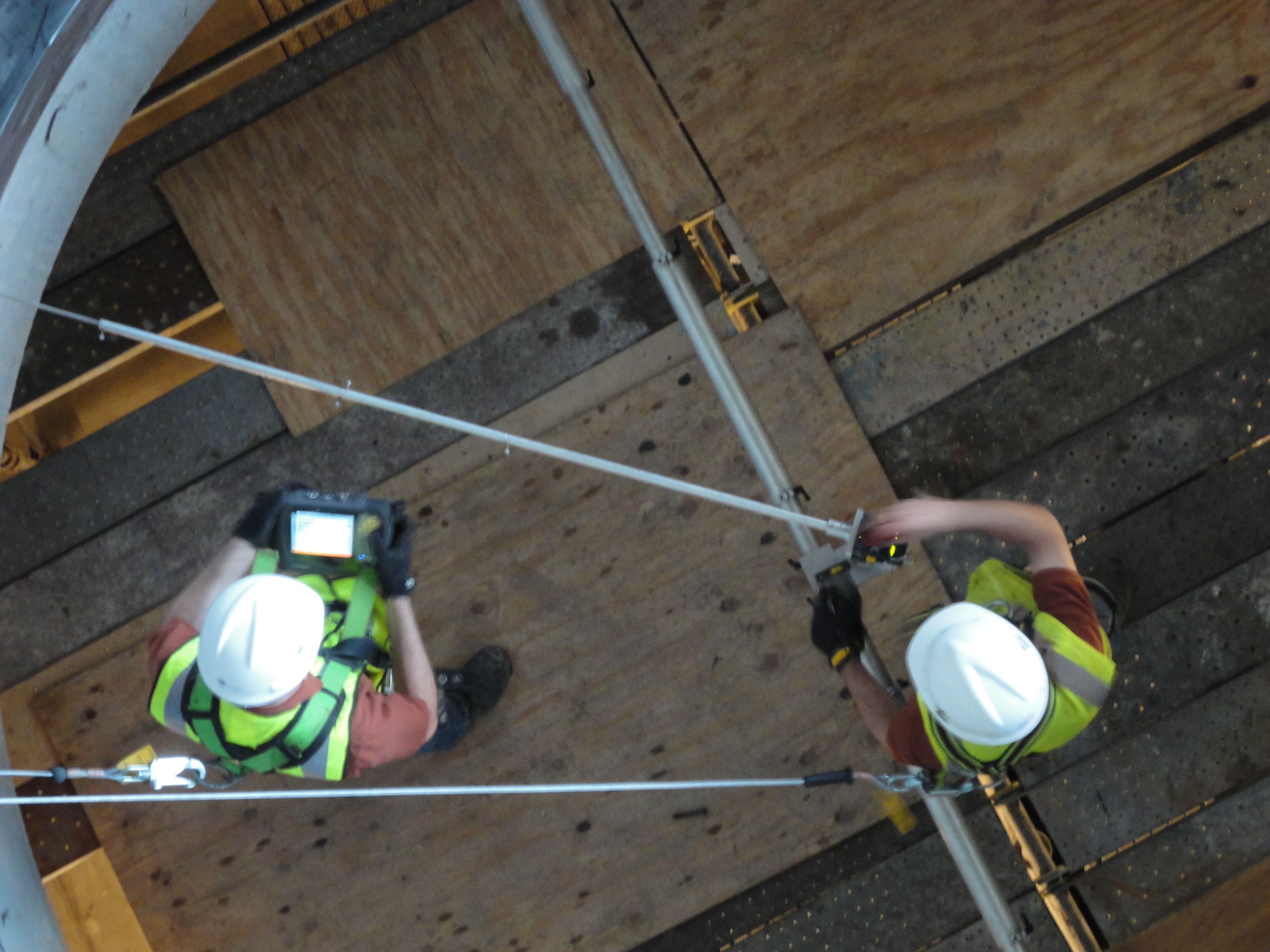 New Orleans Pump Station Laser Alignment New Orleans Pump Station Laser Alignment