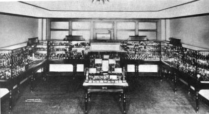 Headquarters of the American Institute of Electrical Engineers display room 1913