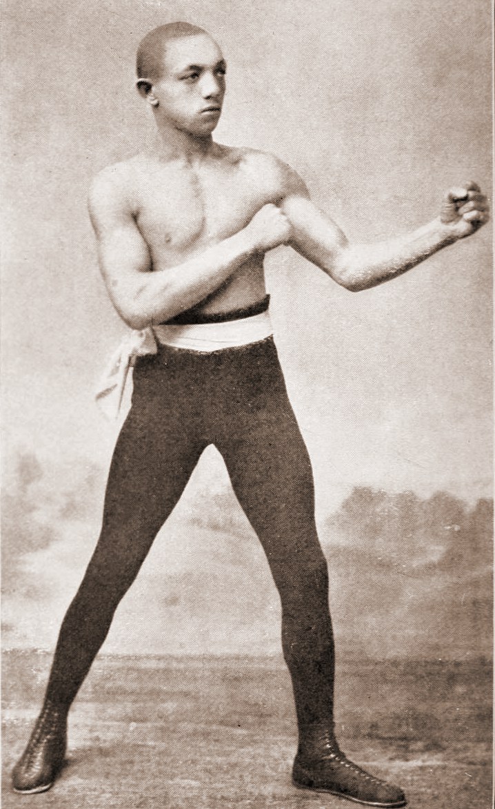 George Dixon, c. 1894. He was the first black world boxing champion in any weight class
