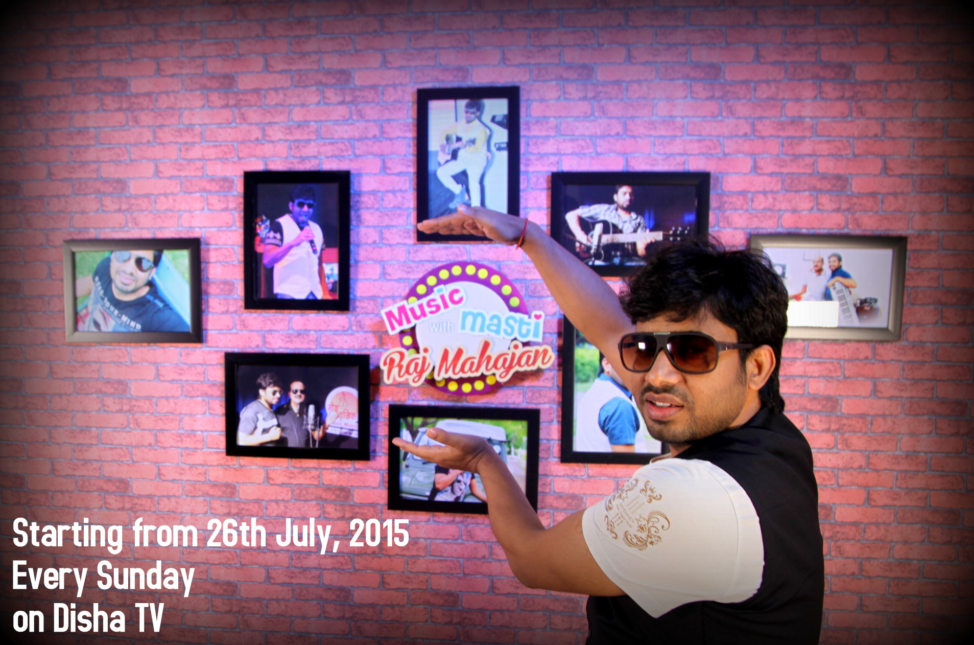 Mahajan at his TV Show