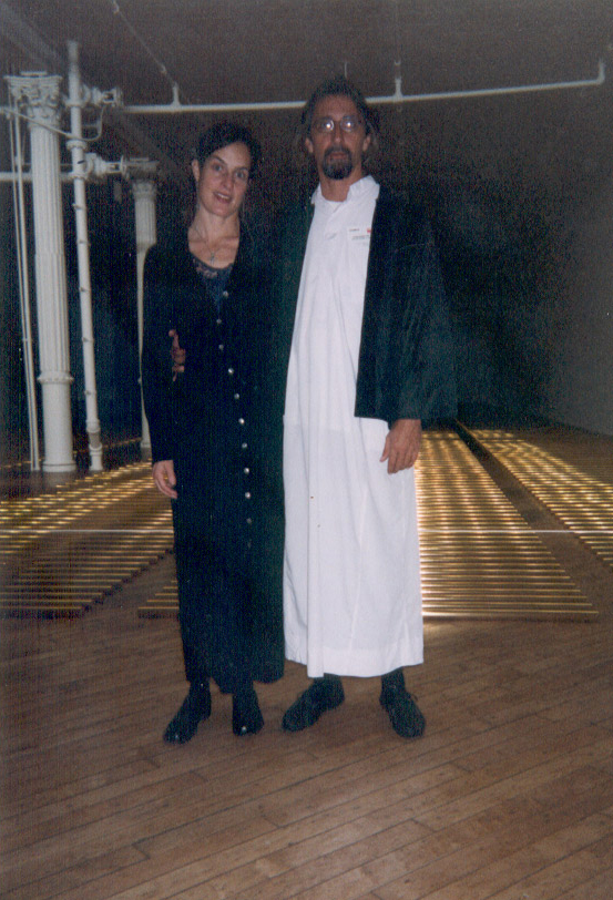Elisabeth Hoak Doering and Sasha Savic at Dia Art Foundation, New York City, 1999