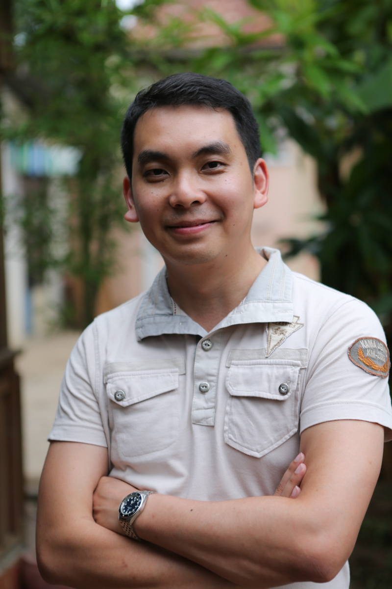 Yap at a Global Dignity event in Cambodia, 2013