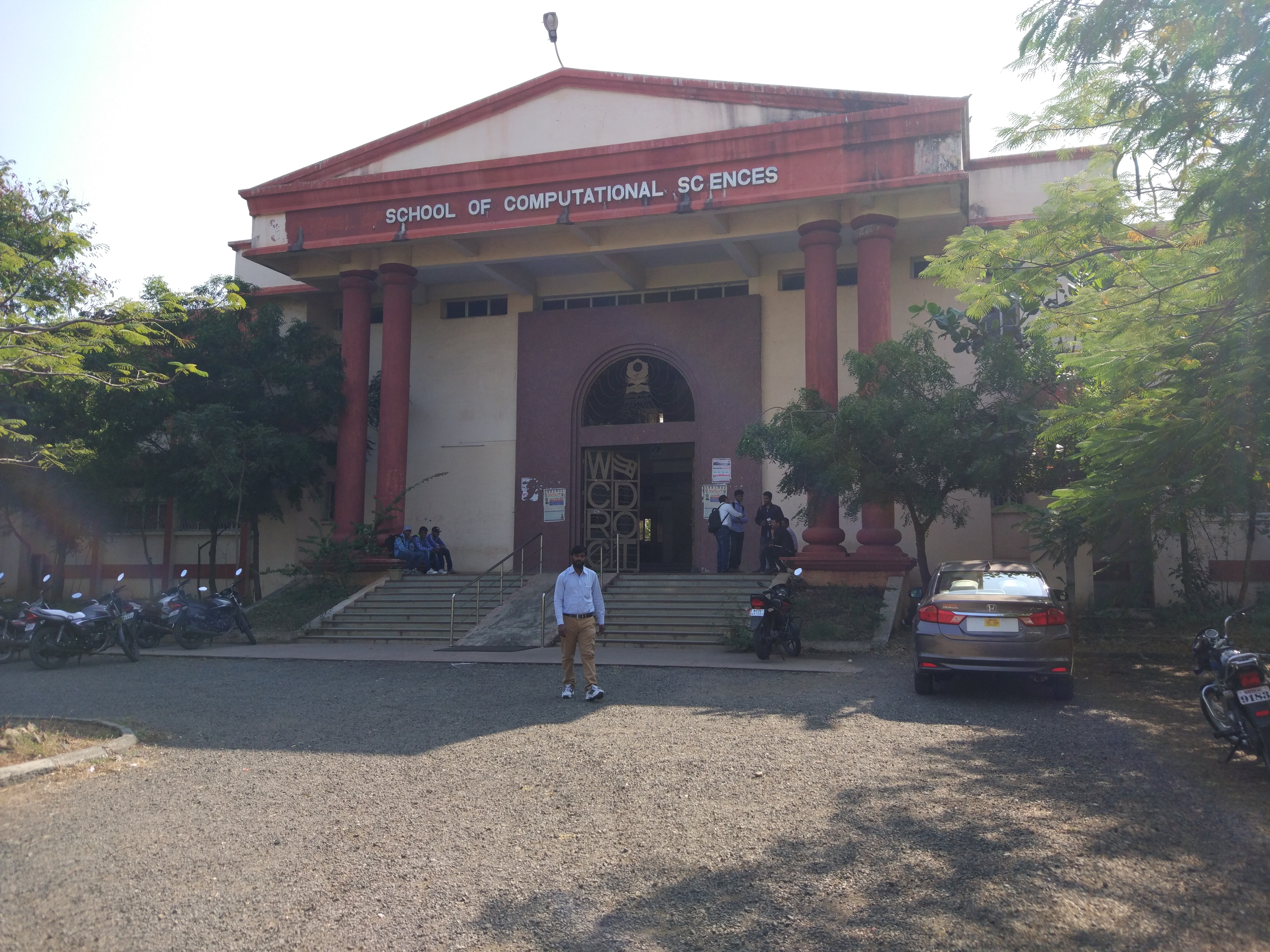 Front View of School of Computational Sciences