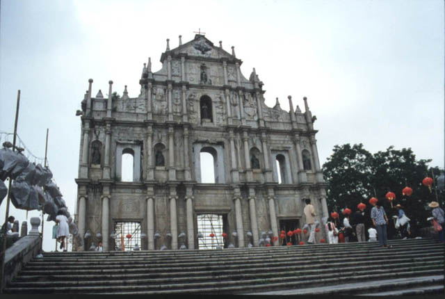 São Paulo (St. Paul's) Church (1565-1594), Macau, China