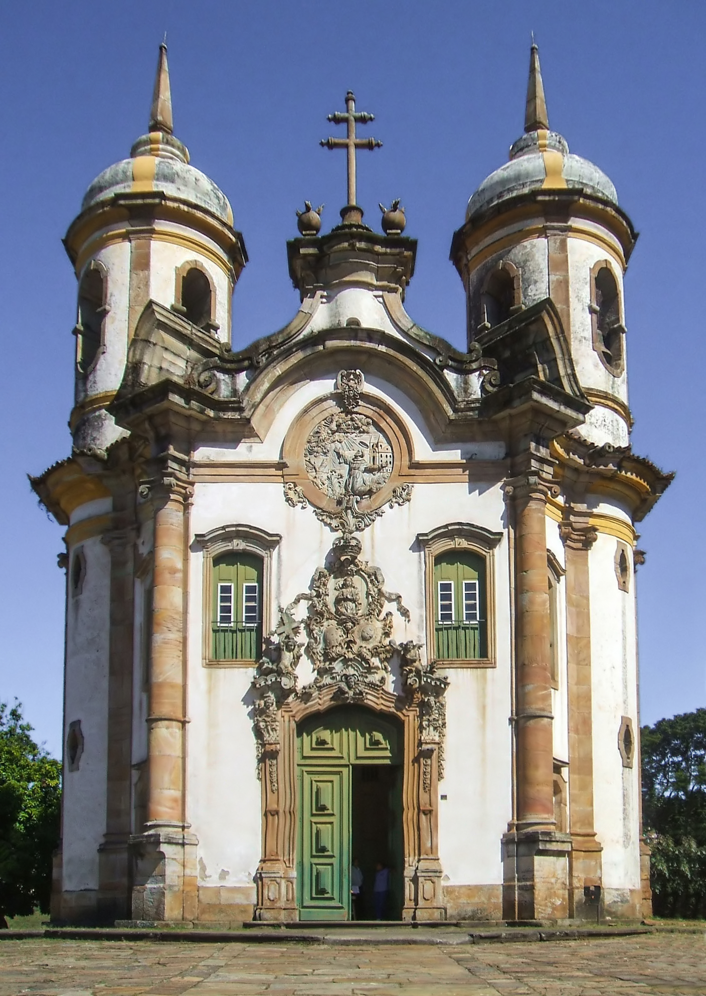 São Francisco de Assis church (1766), Ouro Preto, Brazil