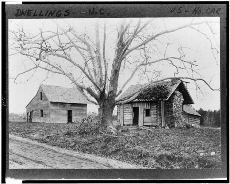 Bennett Place - Farm home of James Bennett, where Confederate General Joseph E. Johnston surrendered his army to Union General William T. Sherman, Apr. 26, 1865. Johnston's surrender followed Lee's at Appomattox by 17 days and ended the Civil War in the Carolinas, Georgia, and Florida. (''Image credit: Library of Congress)