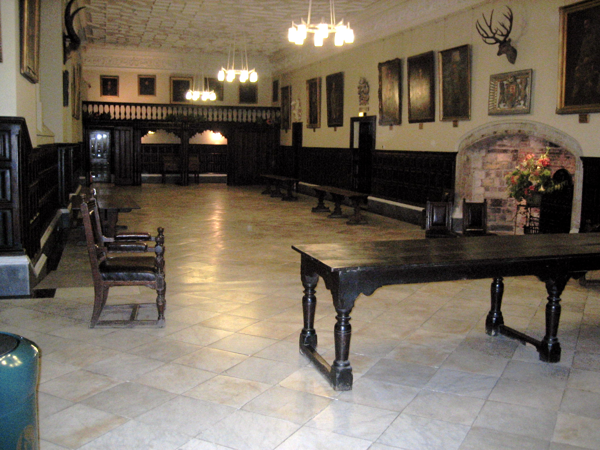 Top Refectory, today used for social functions