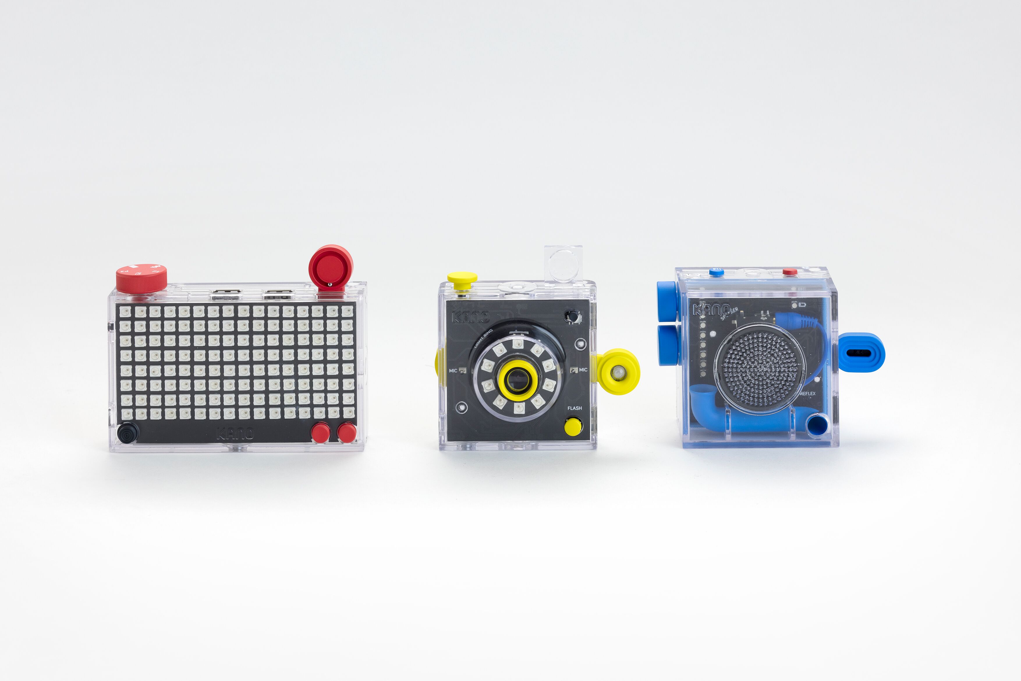 Kano introduced its pixel, camera, and speaker kits in its second Kickstarter launched in September 2016.