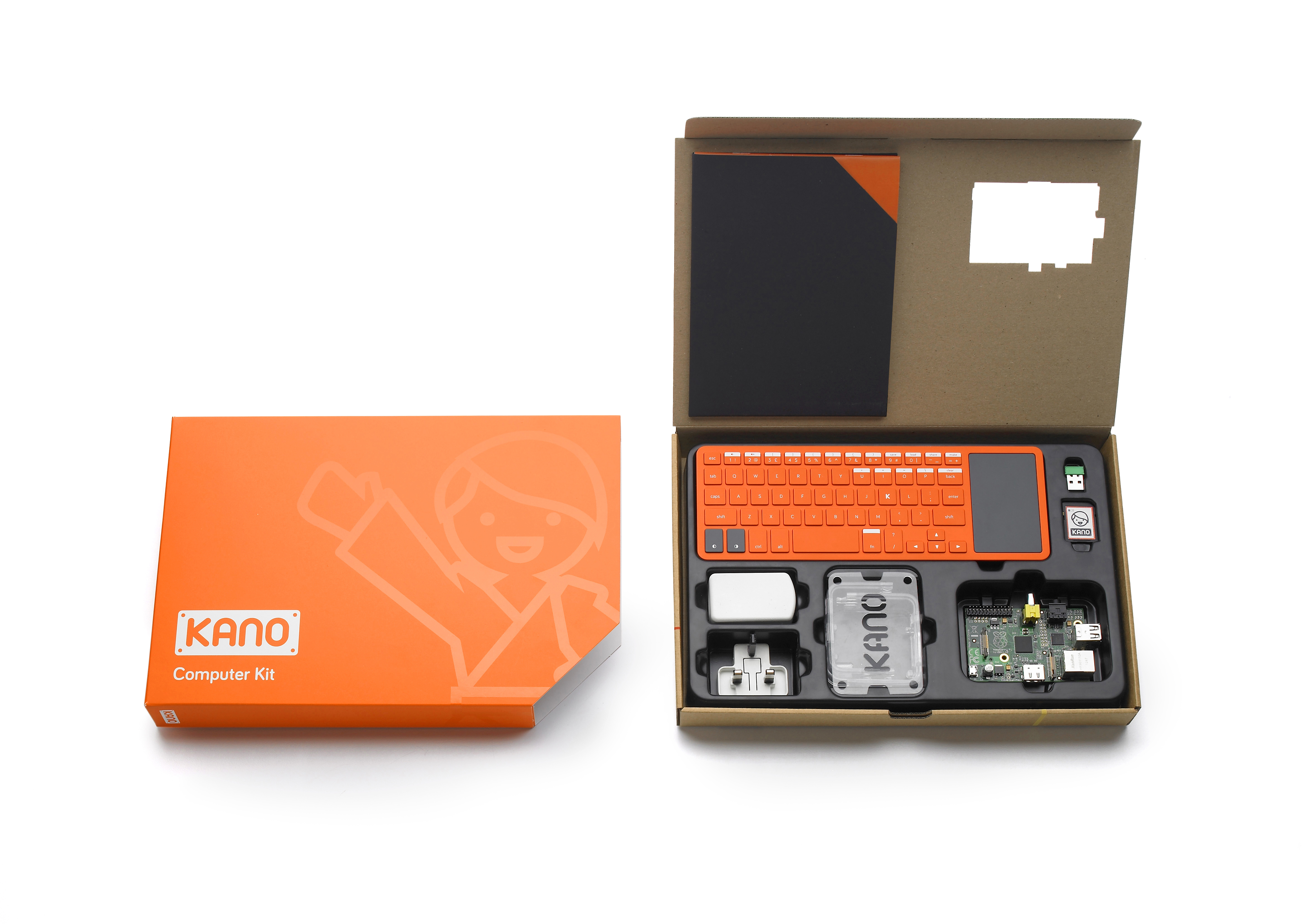 The Kano computer and coding kit.