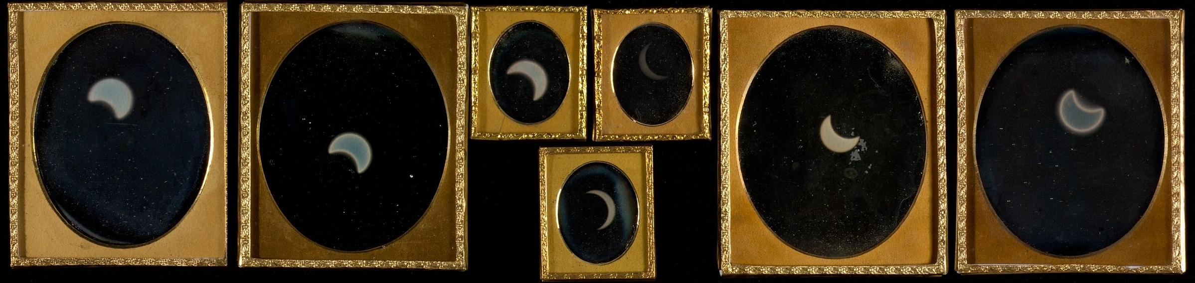 1854 – first set of American "Eclipse of the Sun" pictures ever taken