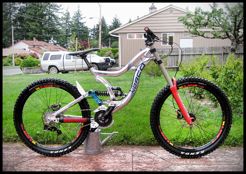 This is Keegan's race bike