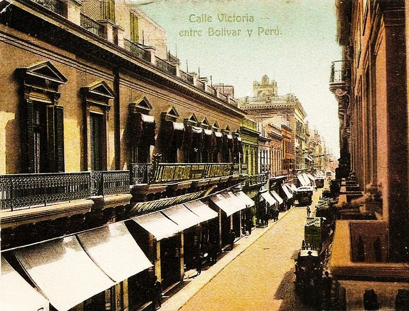 Calle de la Victoria (Monserrat) circa.1880. (his natal neighborhood)