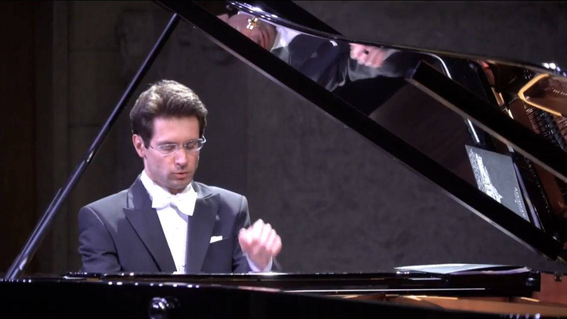 Mikhail Antonenko plays at the Moscow Conservatory, 2018