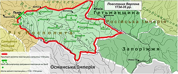 Map of Uprising