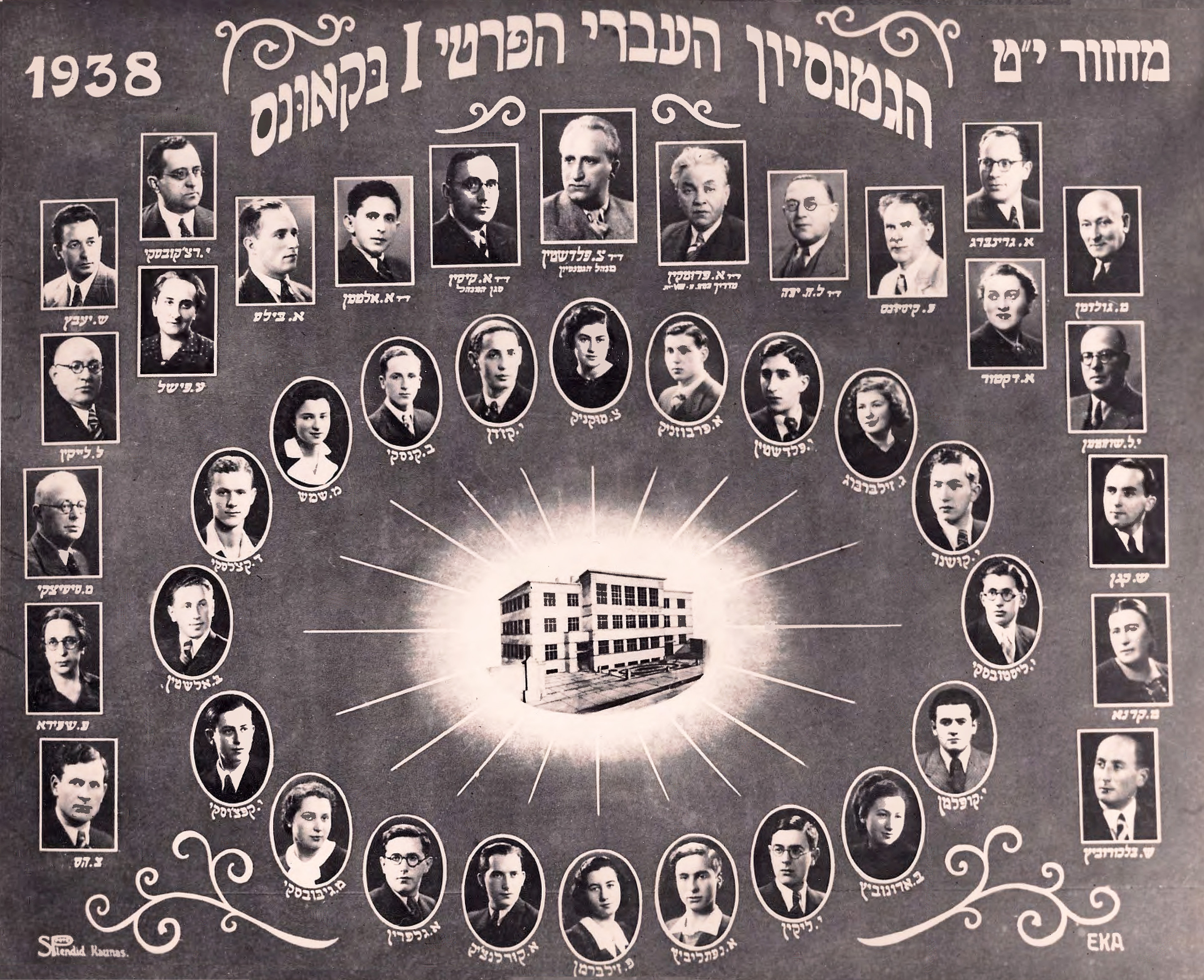 Realgymnasium collage, 1938