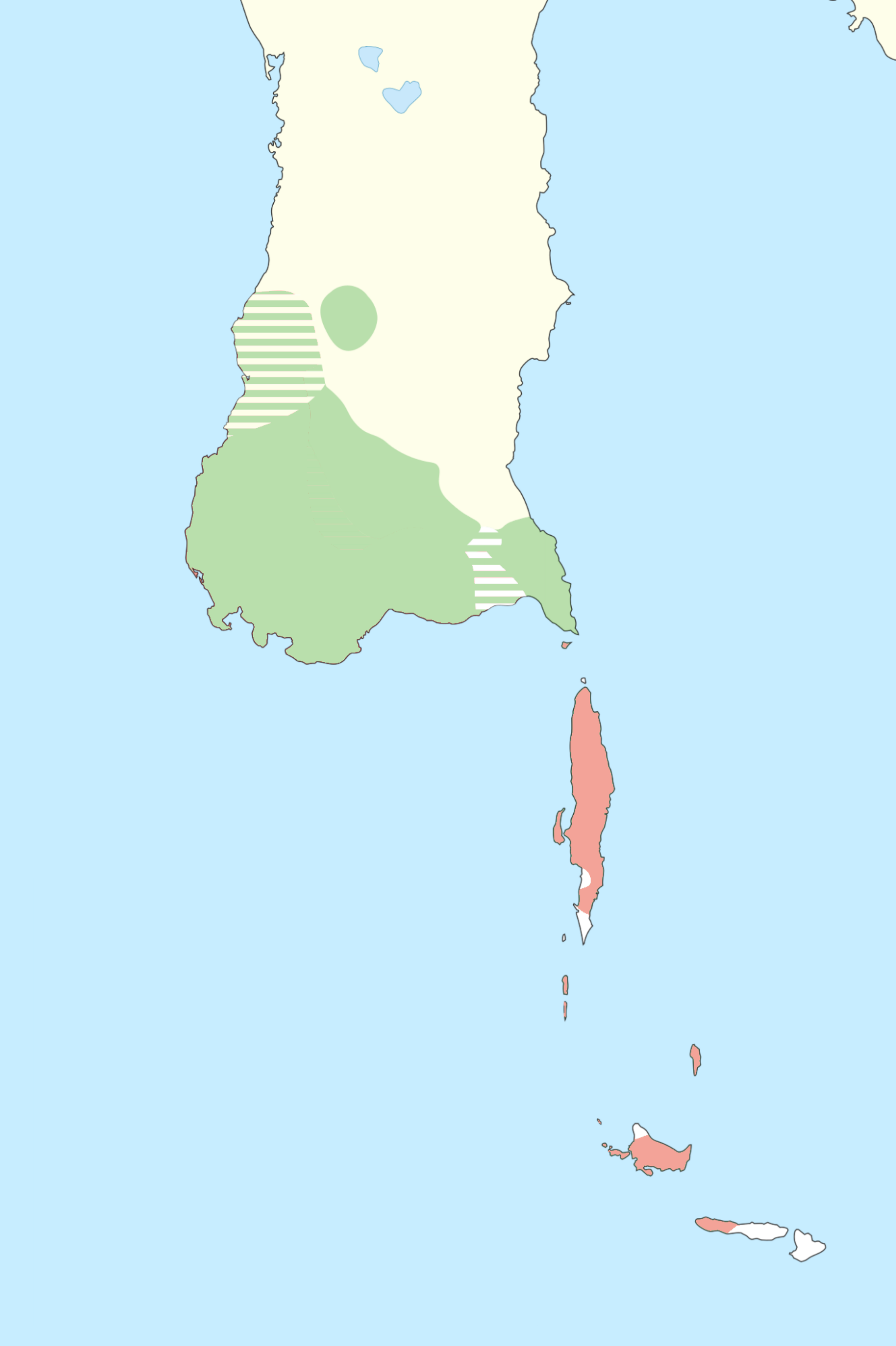 Distribution of the Selayar language  