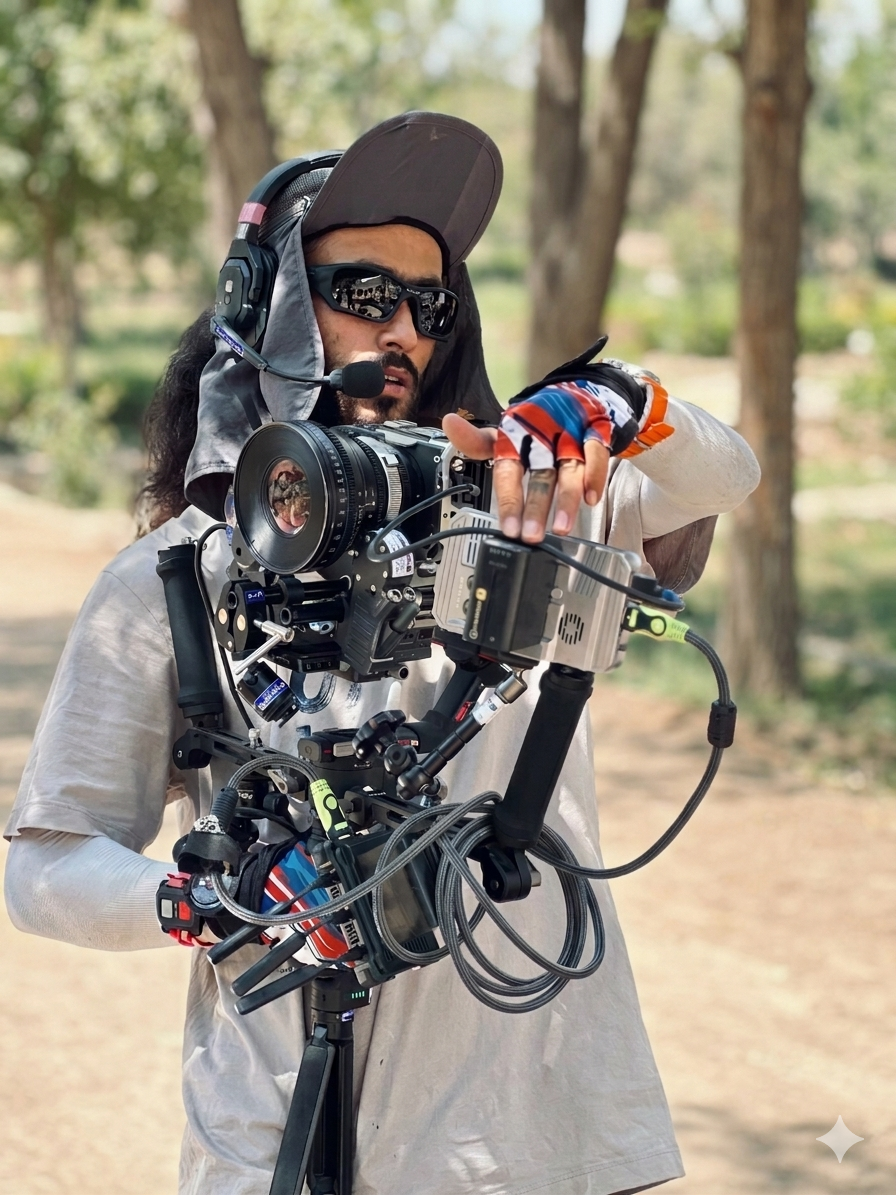 A picture from behind the scenes. A picture from behind the scenes.