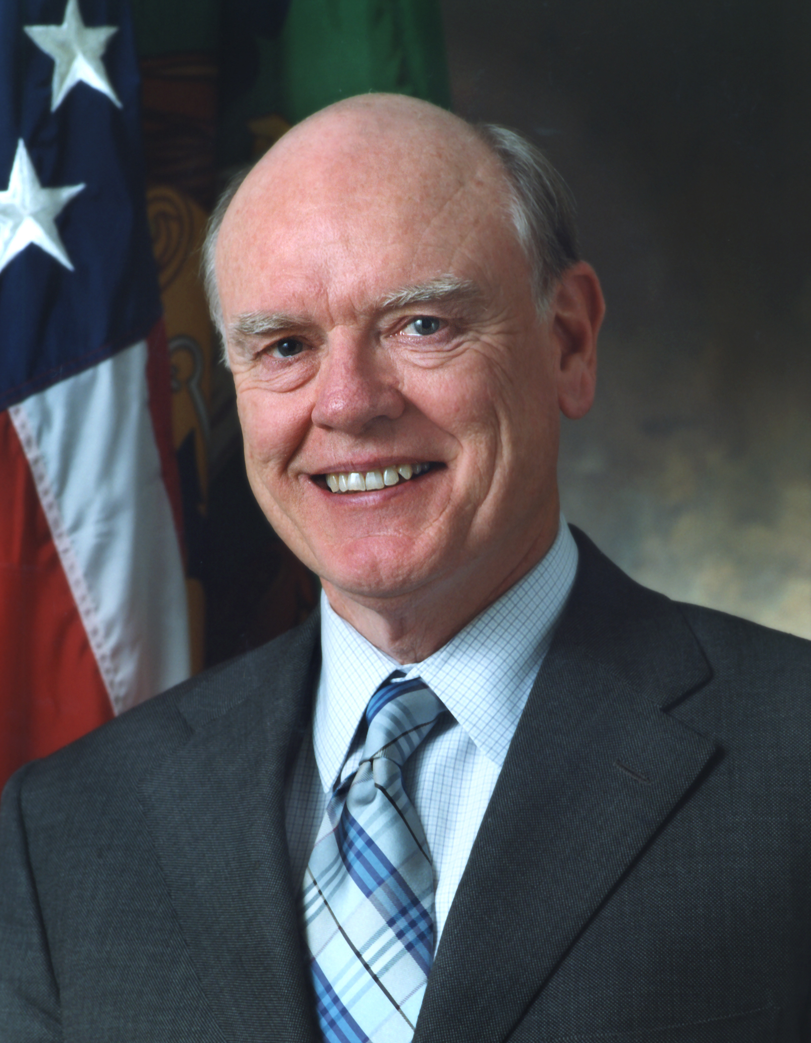John W. Snow, secretary of The Department of the Treasury.