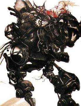Terra riding her Magitek Armor
