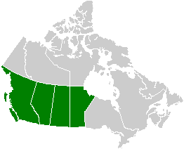 Western Canada, defined politically
