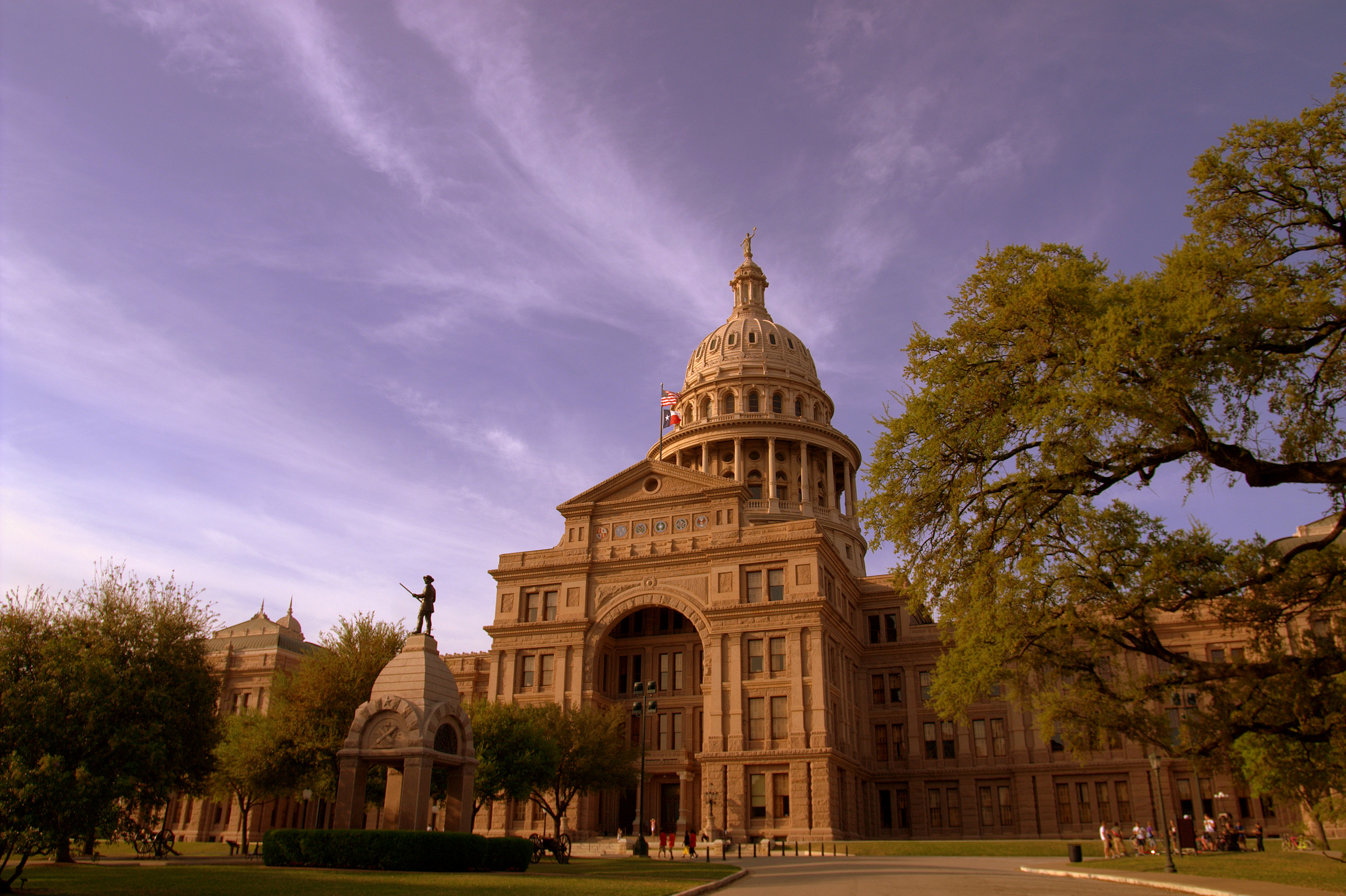 The Texas State Capitol in Austin, where the DTPA was passed by the 63rd Legislature in 1973.
