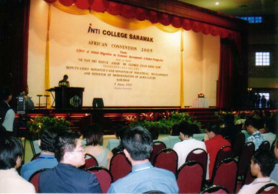 Delegates at the African convention 2005