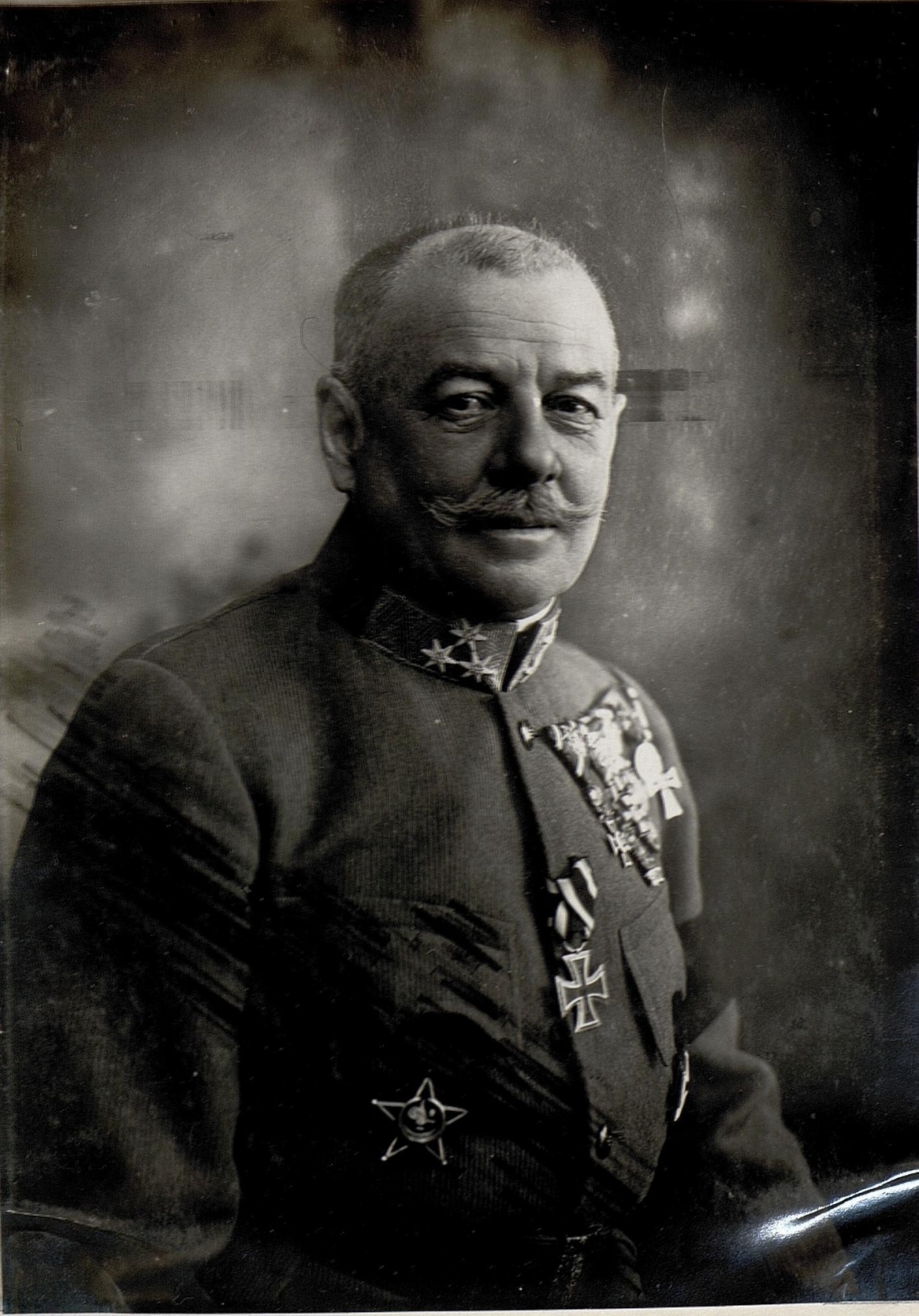 General Viktor Graf von Scheuchenstuel, commadar of the Austrian army in Italy