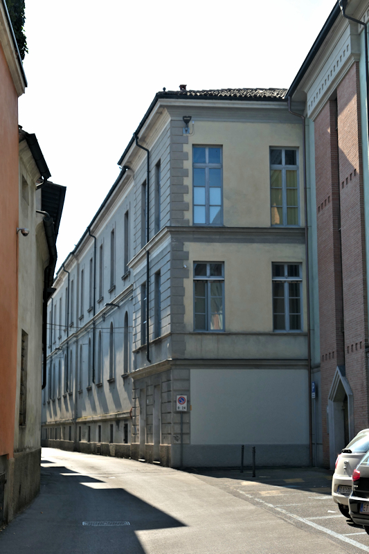 The 19th-century extension along Via Teresine