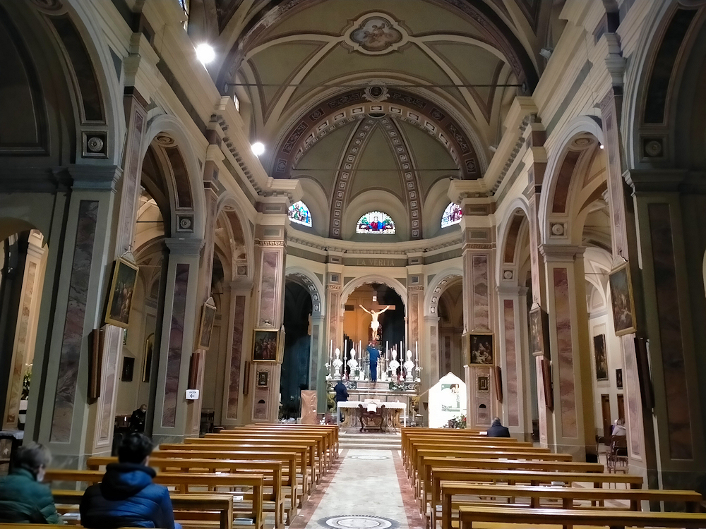The interior.