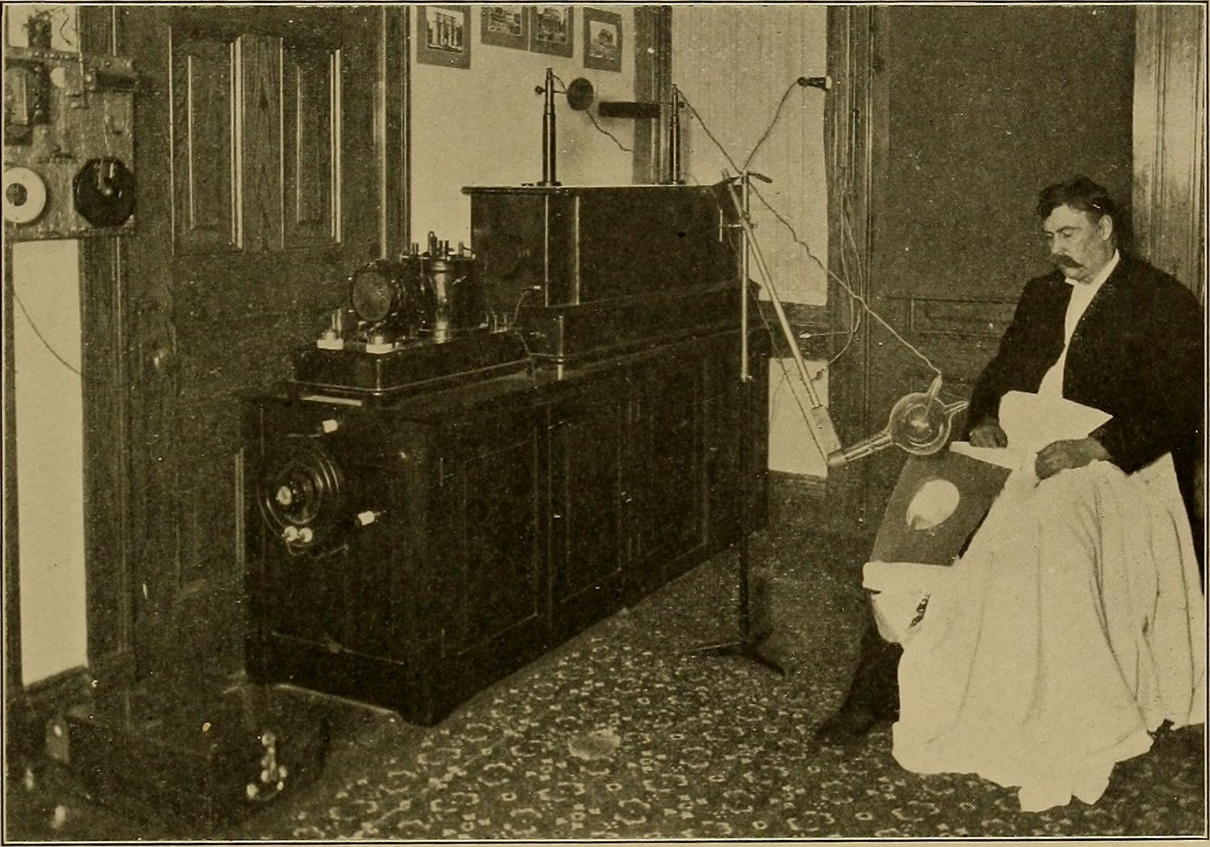 Electro-Therapy in Blackmarr's office.