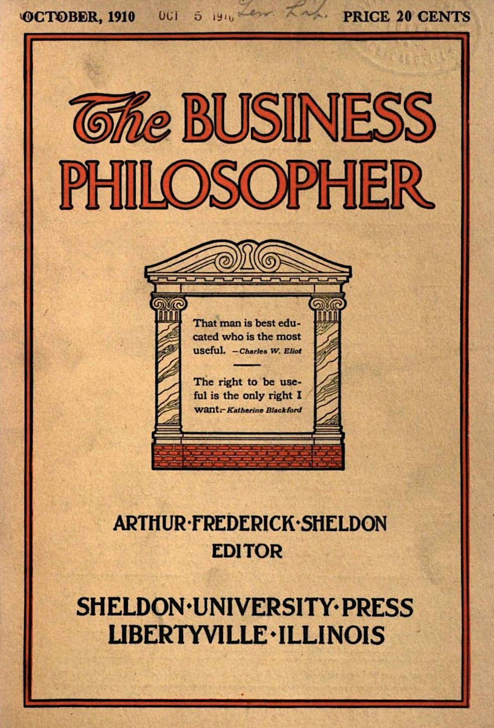 Arthur F. Sheldon's The Business Philosopher