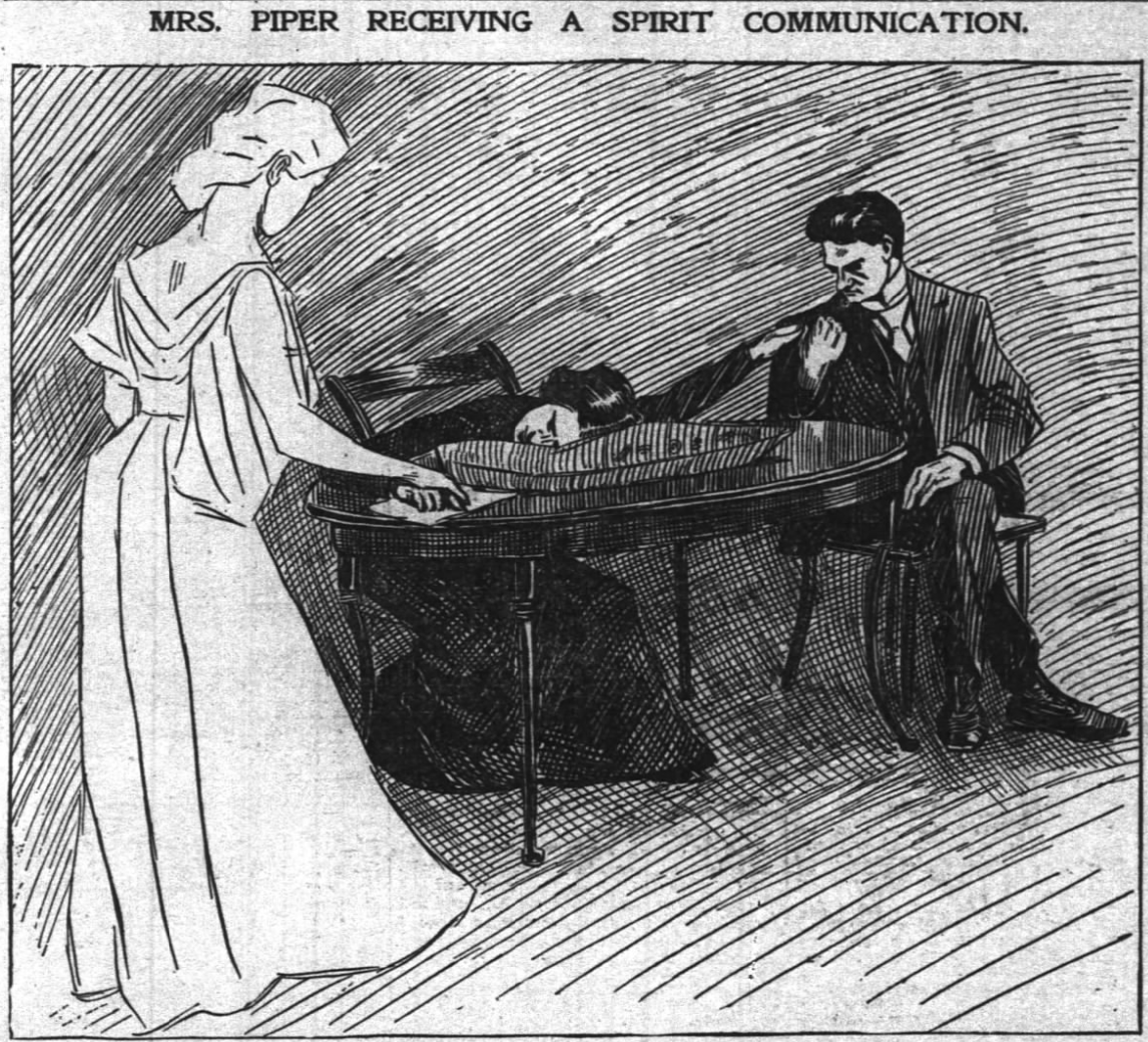 Dr. Parkyn exposed the famous Boston trance medium, Mrs. Leonora Piper, and the tricks she employed in 1899 