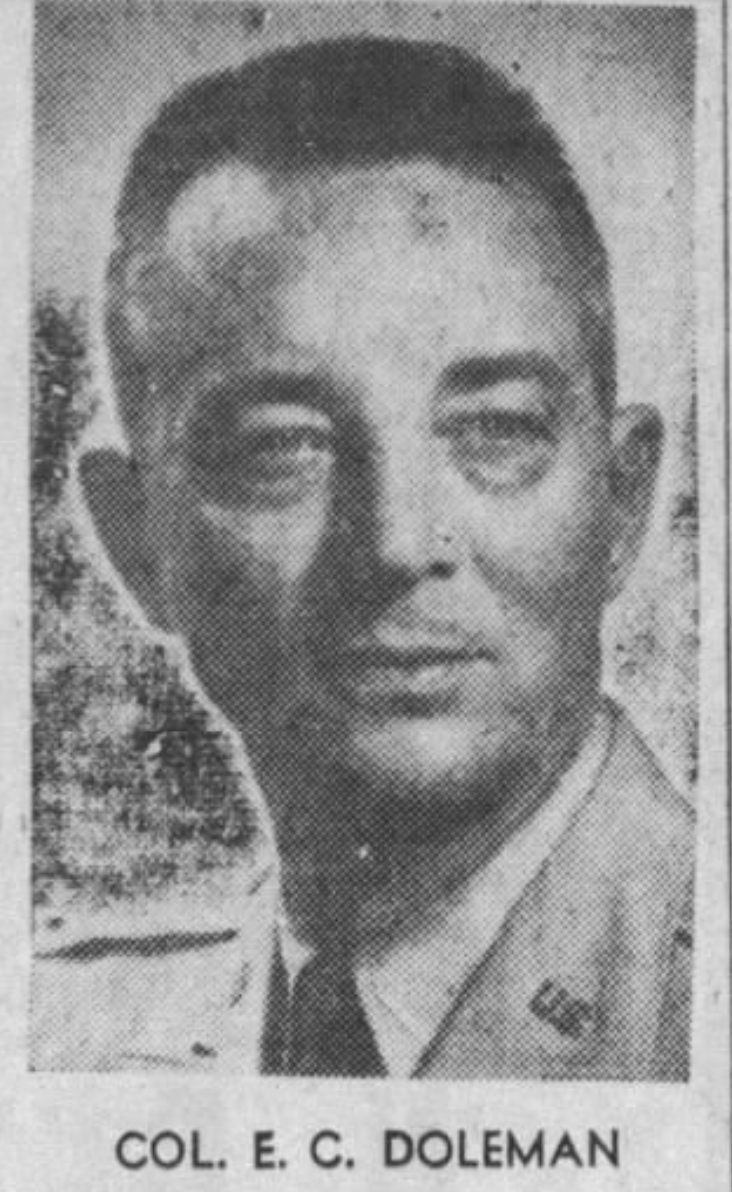 Col. Edgar C Doleman