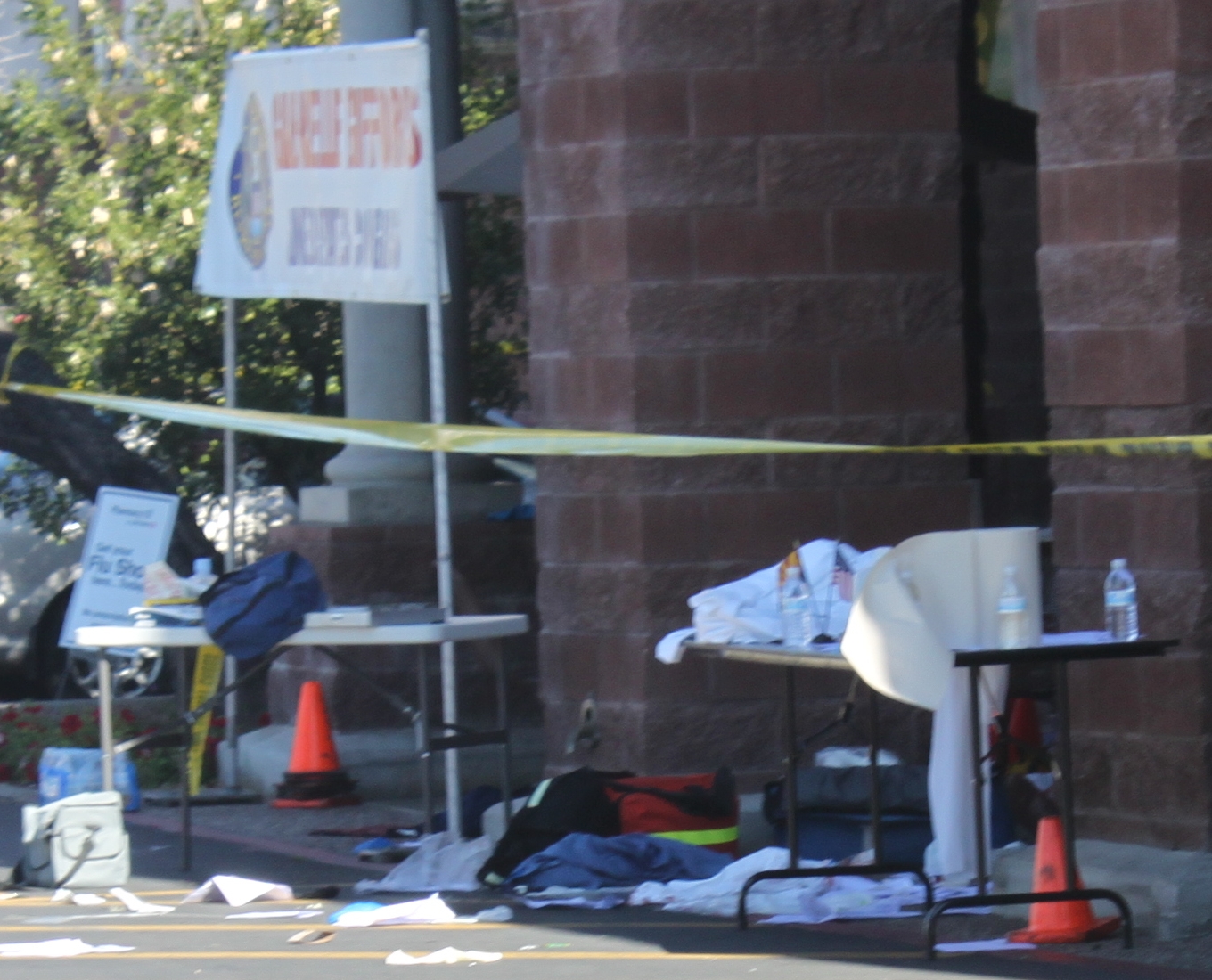 scene of the incident